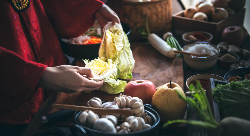 Kimchi Making